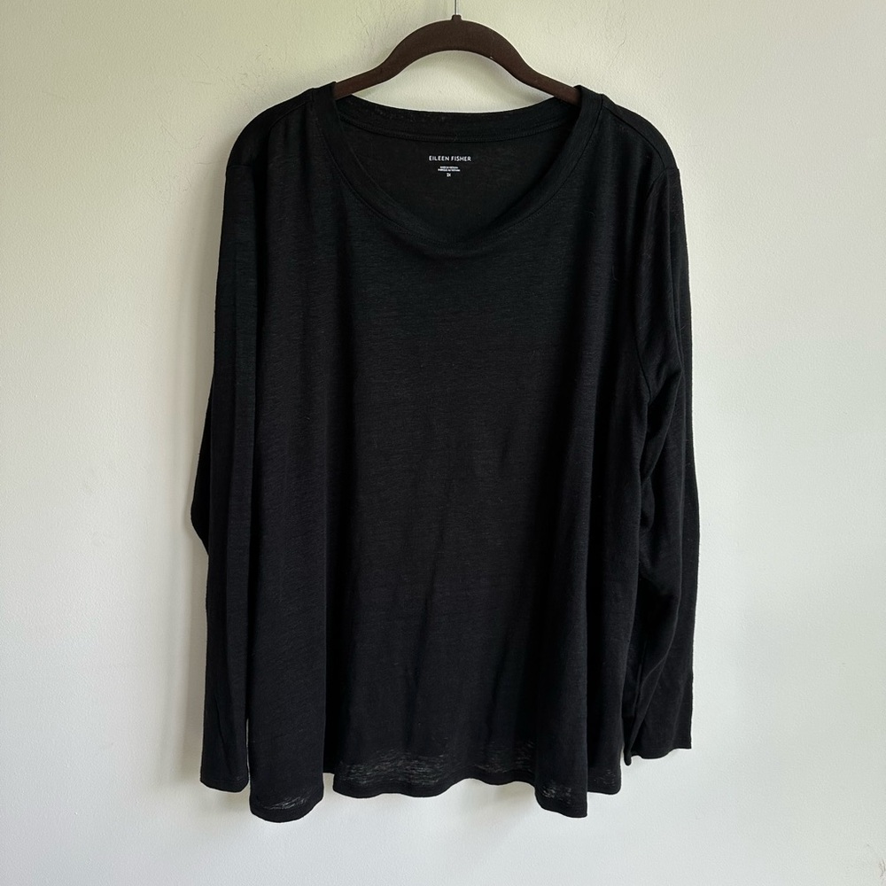 Eileen Fisher linen tee